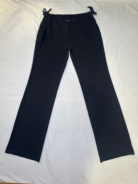 Express Vintage 90s Y2K Black Mid-Rise Wide Leg Pants Size Small